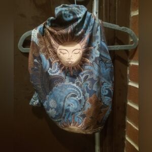 Bohemian Sun and Moon Halter Top